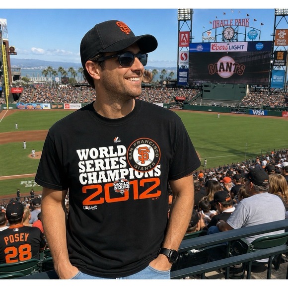 Majestic Other - NWOT VNTG Magestic 2012 World Series Champs San Francisco Giants Tee Adult XL